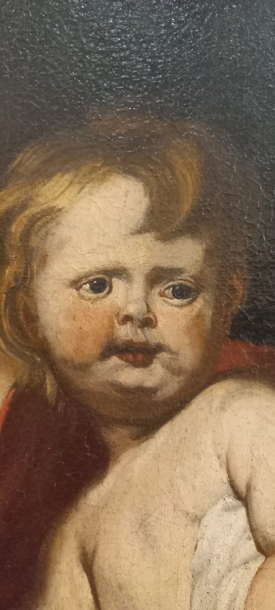 Vierge à l'Enfant, école génoise-photo-3