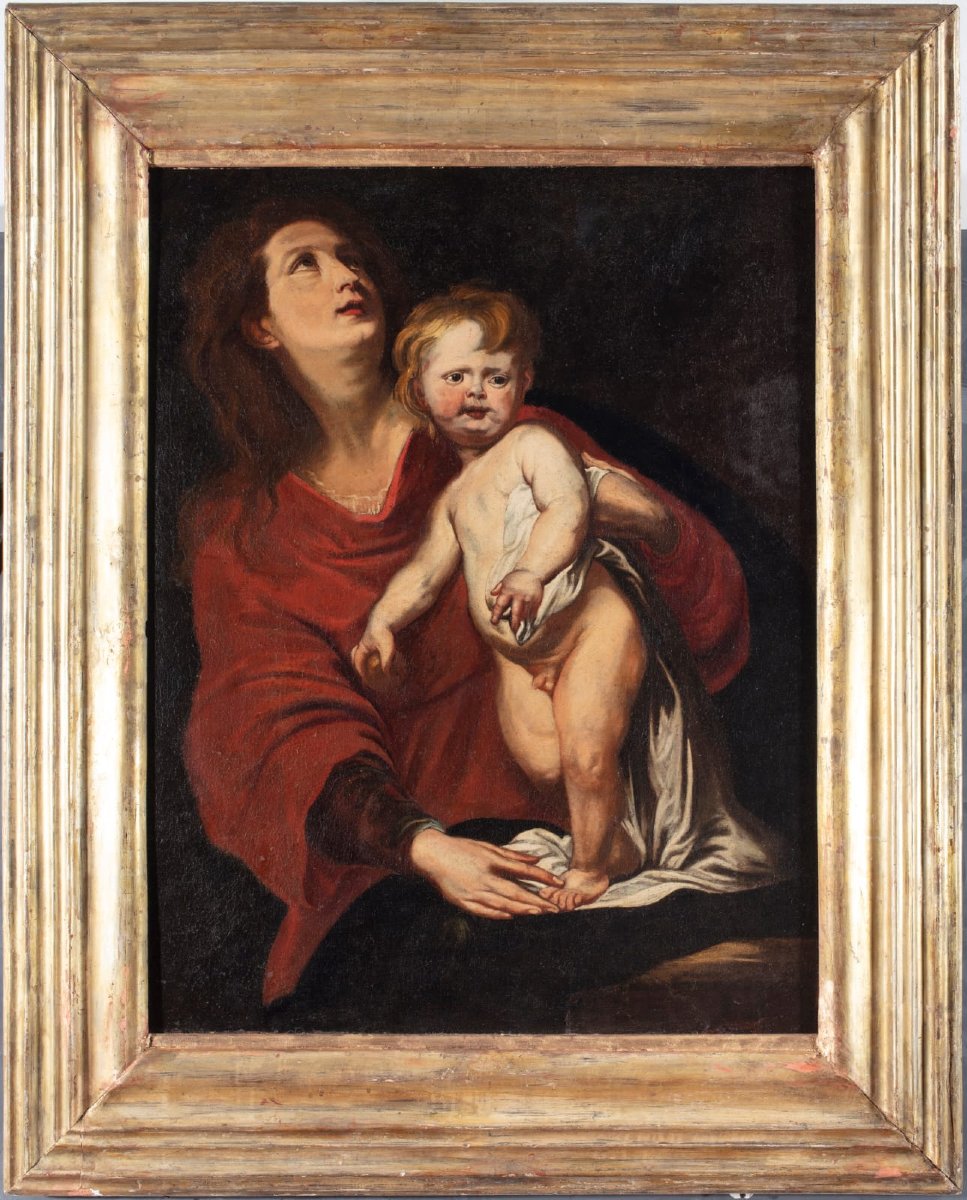 Vierge à l'Enfant, école génoise