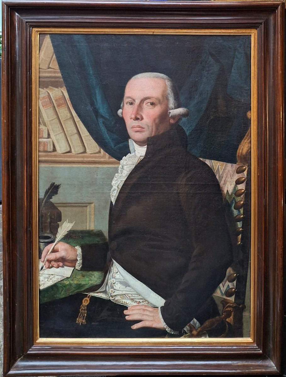 Portrait Of A Nobleman, By A Lombard Painter