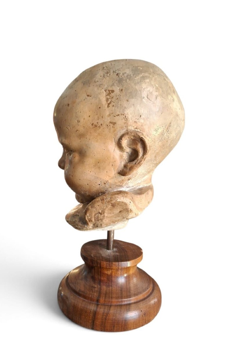 Terracotta Head Of A Child-photo-2