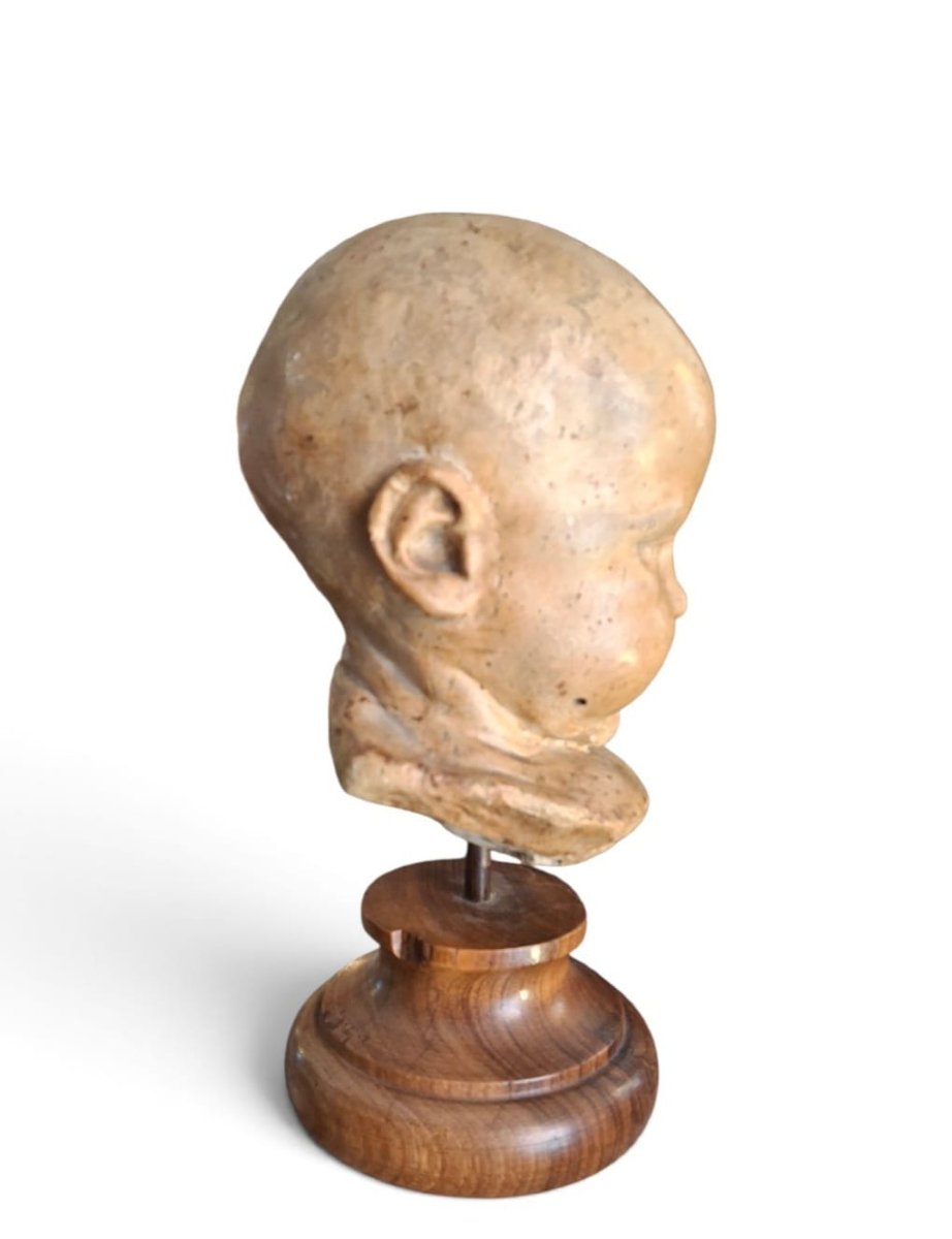 Terracotta Head Of A Child-photo-4