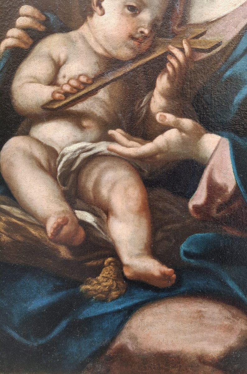 Madonna And Child, Circle Of Tommaso Conca-photo-2