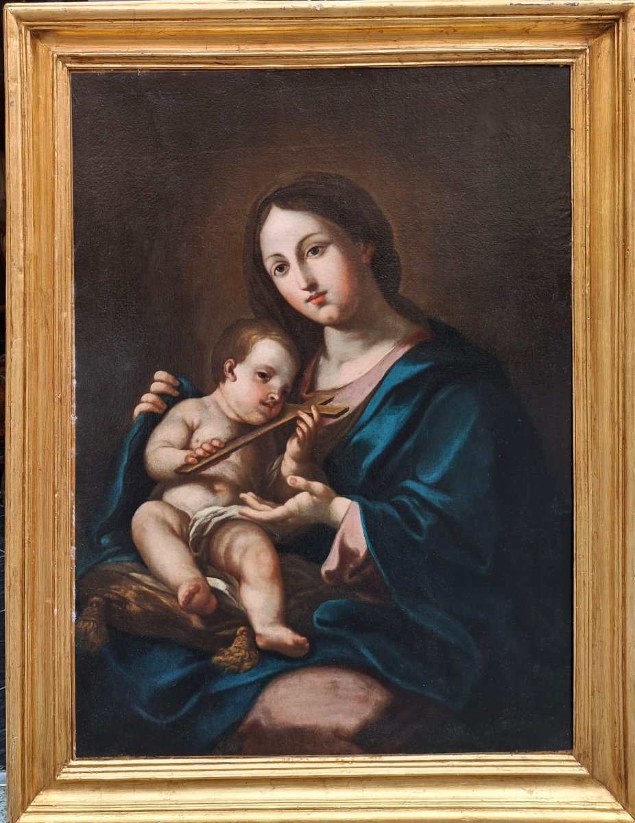 Madonna And Child, Circle Of Tommaso Conca