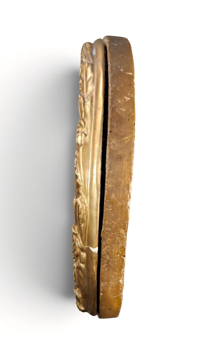 Paire de peintures circulaires sur bois-photo-5