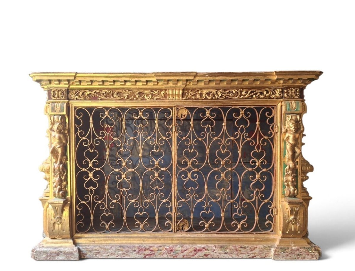 Façade de ciborium lombard