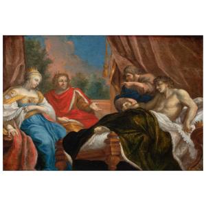 Antiochus Et Stratonice, Cercle De Girolamo Brusaferro