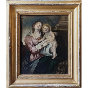 Madonna And Child, Scope Of Antoon Van Dyck