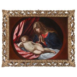 Vierge à l'Enfant endormi, par Guido Reni