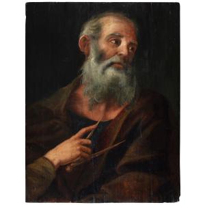 Tableau représentant le philosophe Archimède
