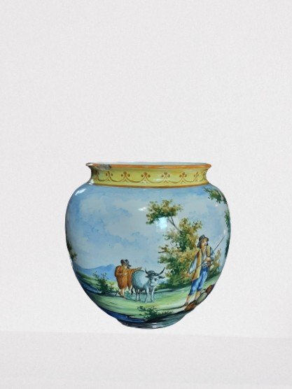 Neapolitan Vase From The 1900s