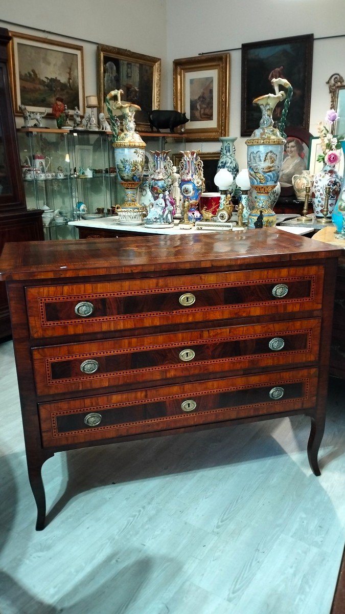 Louise XVI Dresser From 1700 With Three Drawers