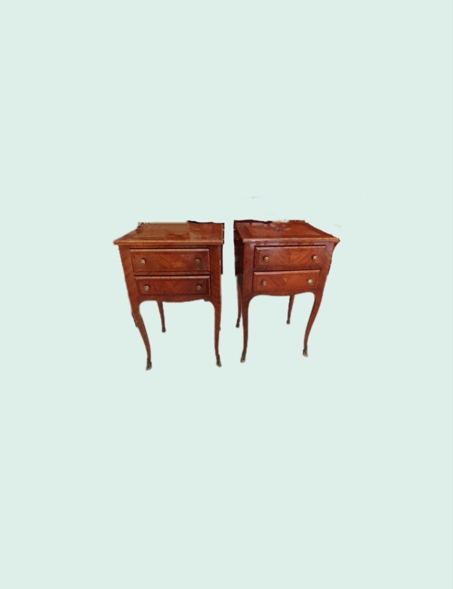 Pair Of 20th Century Bedside Tables 