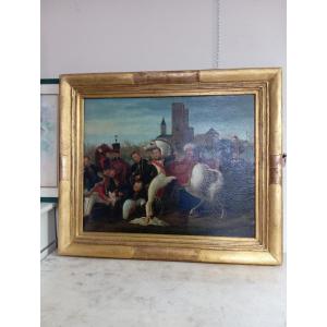 Peinture Du 19ème Siecle Sur Napoléon 