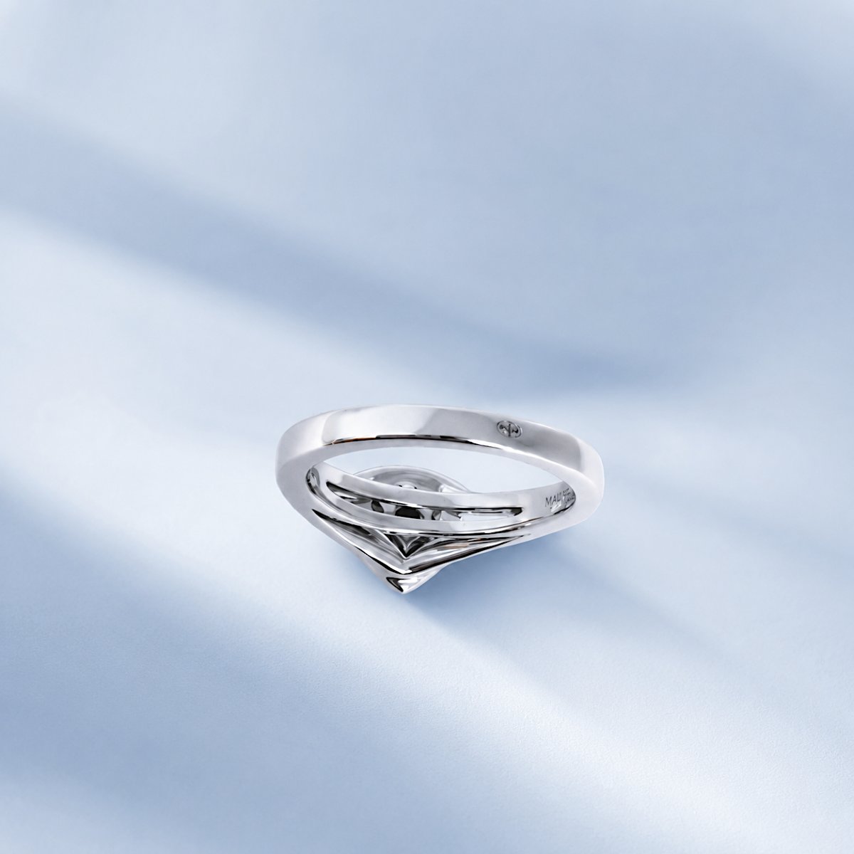 Bague Mauboussin Dream & Love rubis et diamants, or gris 18K-photo-6