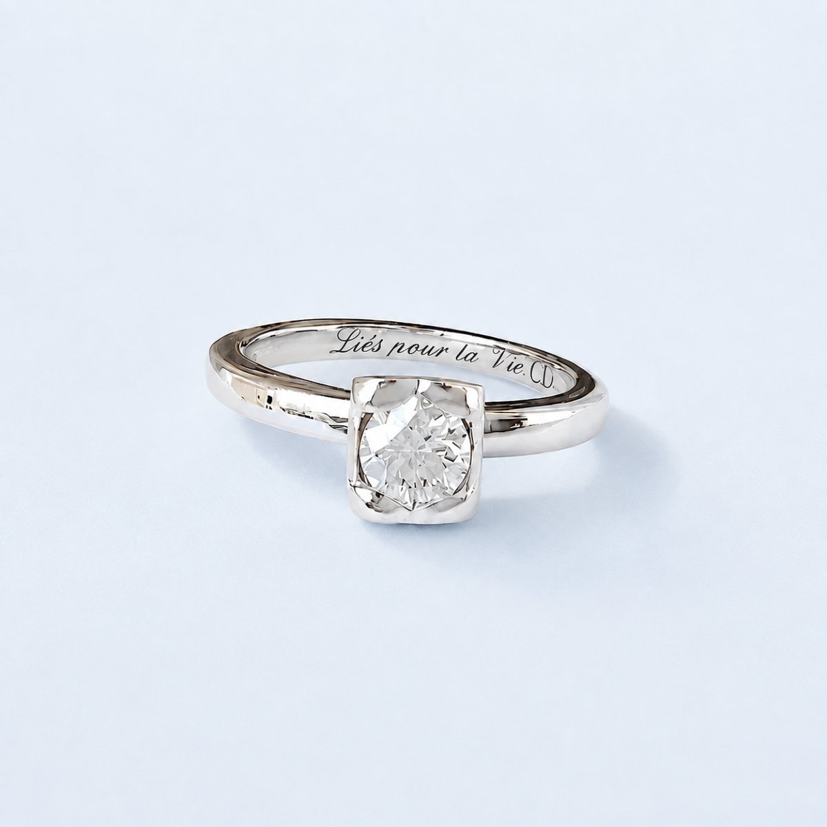 Bague Chopard Liés pour la Vie – Platine 950 & Diamant 0,31 ct