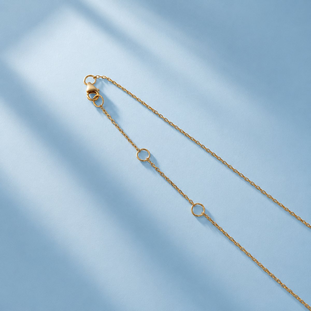 18k Yellow Gold Necklace With Tapered And Brilliant-cut Diamonds – 1.06 Ct-photo-4