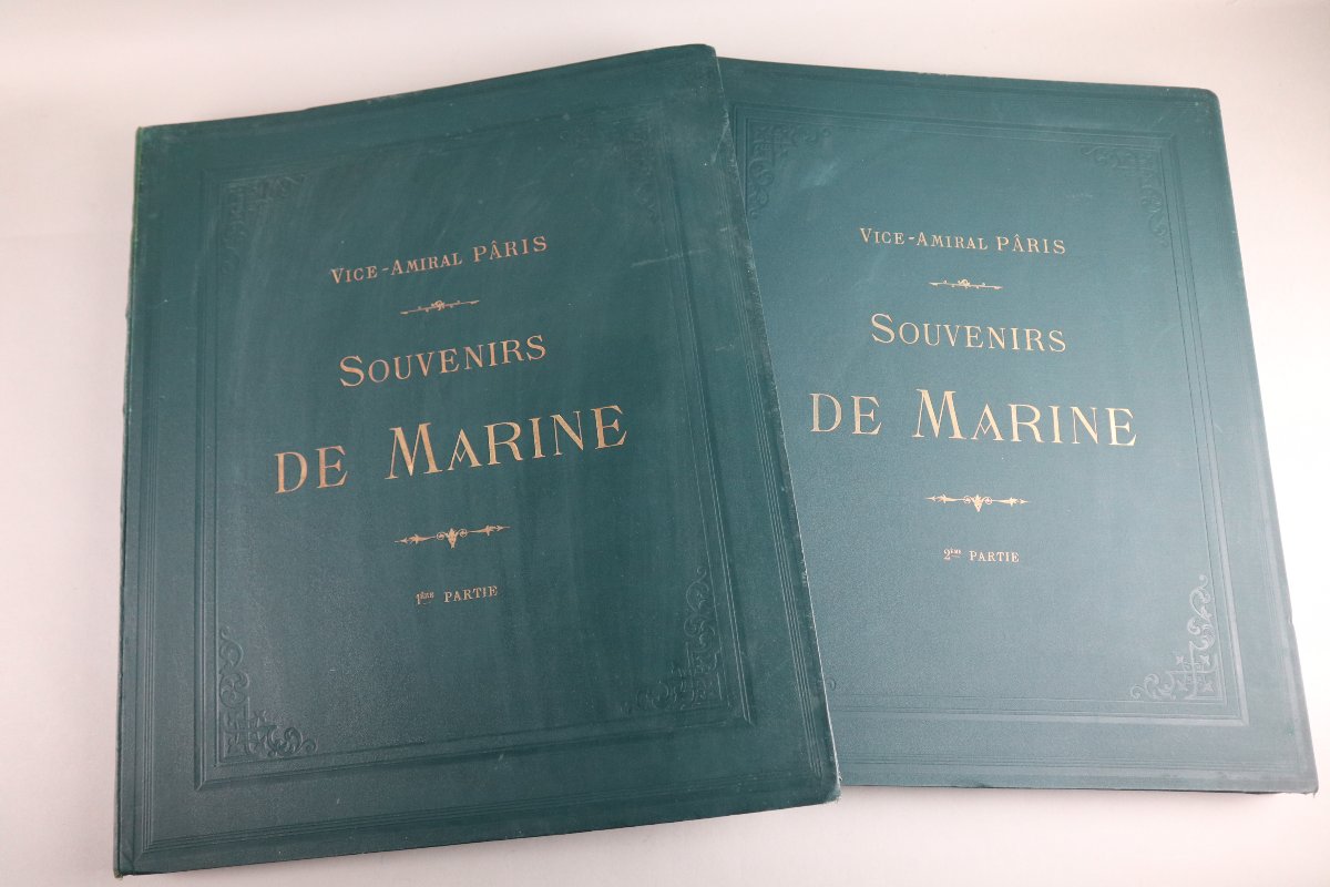 Souvenirs de Marine. Collection de plans ou dessins de navires et de bateaux anciens ou moderne