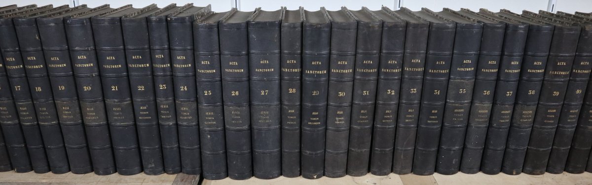 Actes des Saints, Actum sanctorum,  un monument hagiographique en 63 volumes.-photo-2