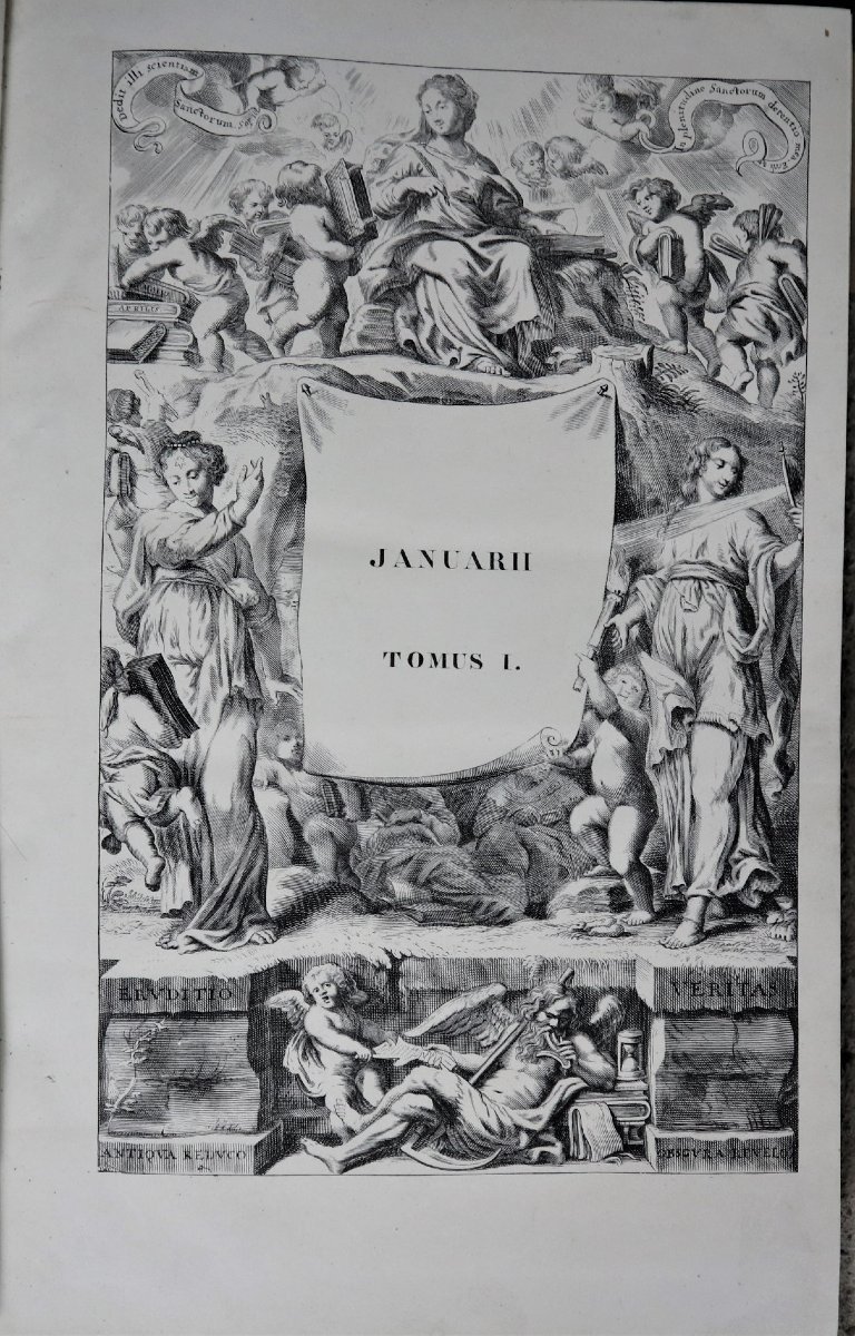 Actes des Saints, Actum sanctorum,  un monument hagiographique en 63 volumes.-photo-1
