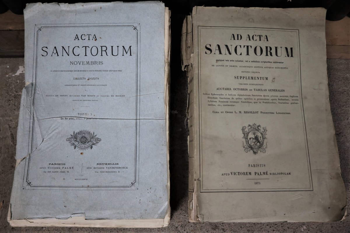 Actes des Saints, Actum sanctorum,  un monument hagiographique en 63 volumes.-photo-4