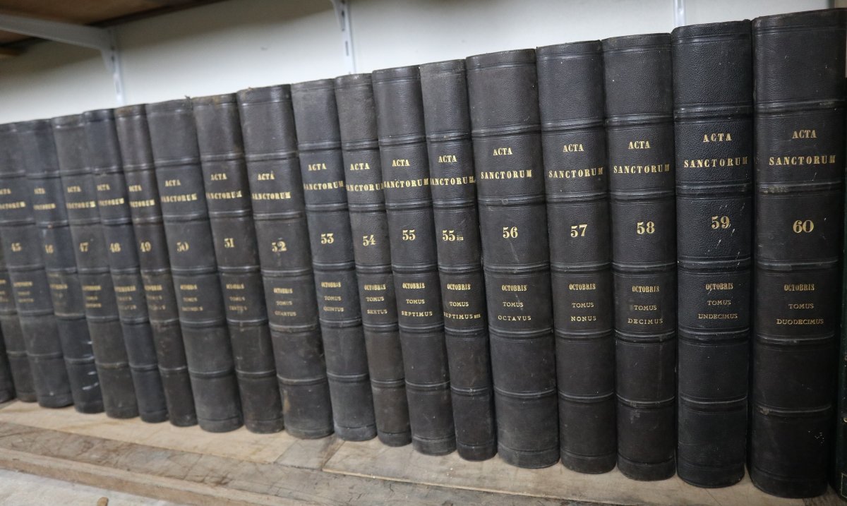 Actes des Saints, Actum sanctorum,  un monument hagiographique en 63 volumes.