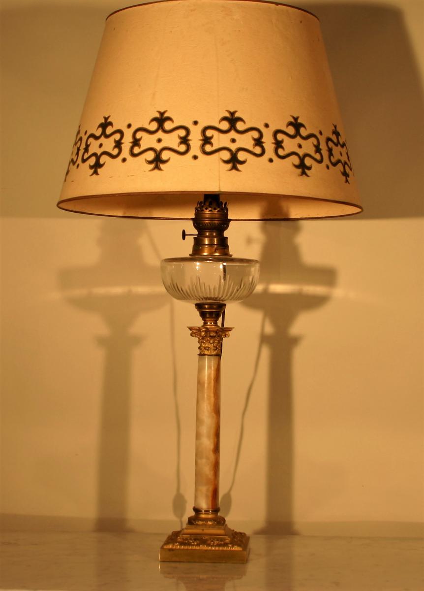 Oil Lamp Mounted In Lamp