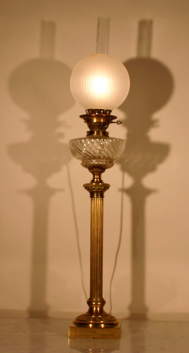 Lampe à Pétrole Montée En Lampe