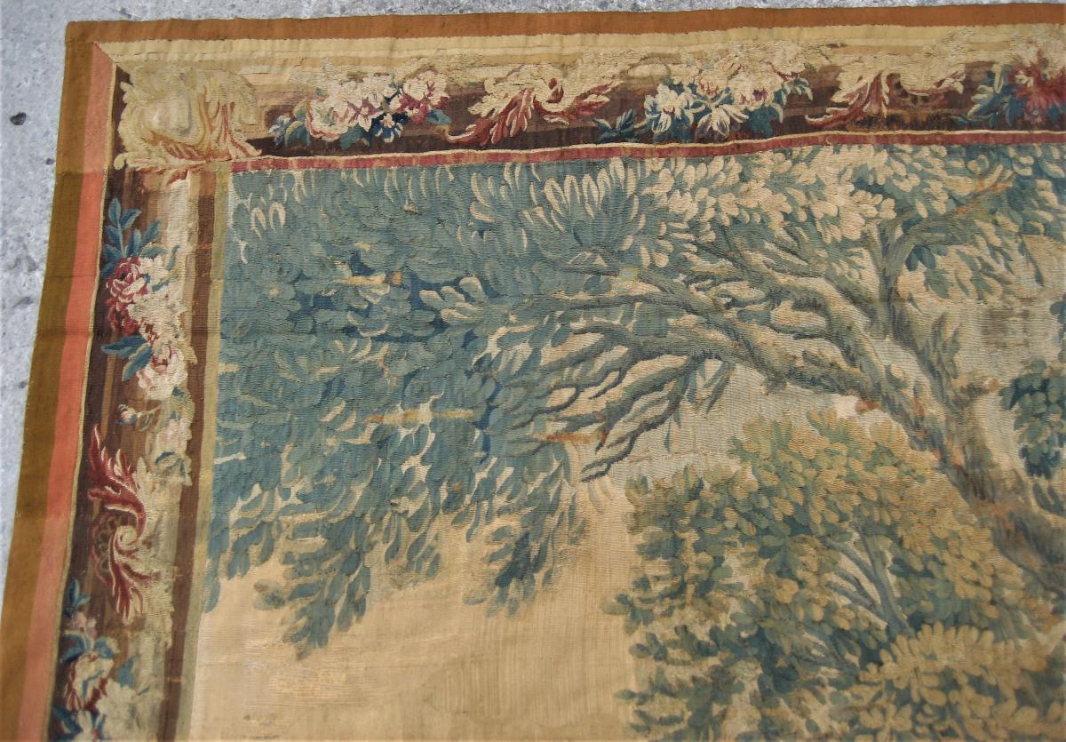 Aubusson Tapestry, XVIIIth Century, Pastoral Scene-photo-4