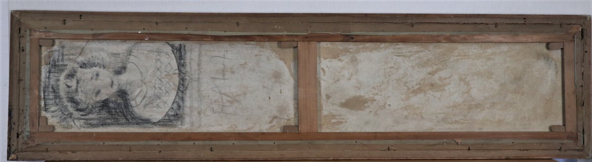 Paire De Panneaux Décoratifs Par Geoges Ritleng, Signés, Datés 1929.-photo-4