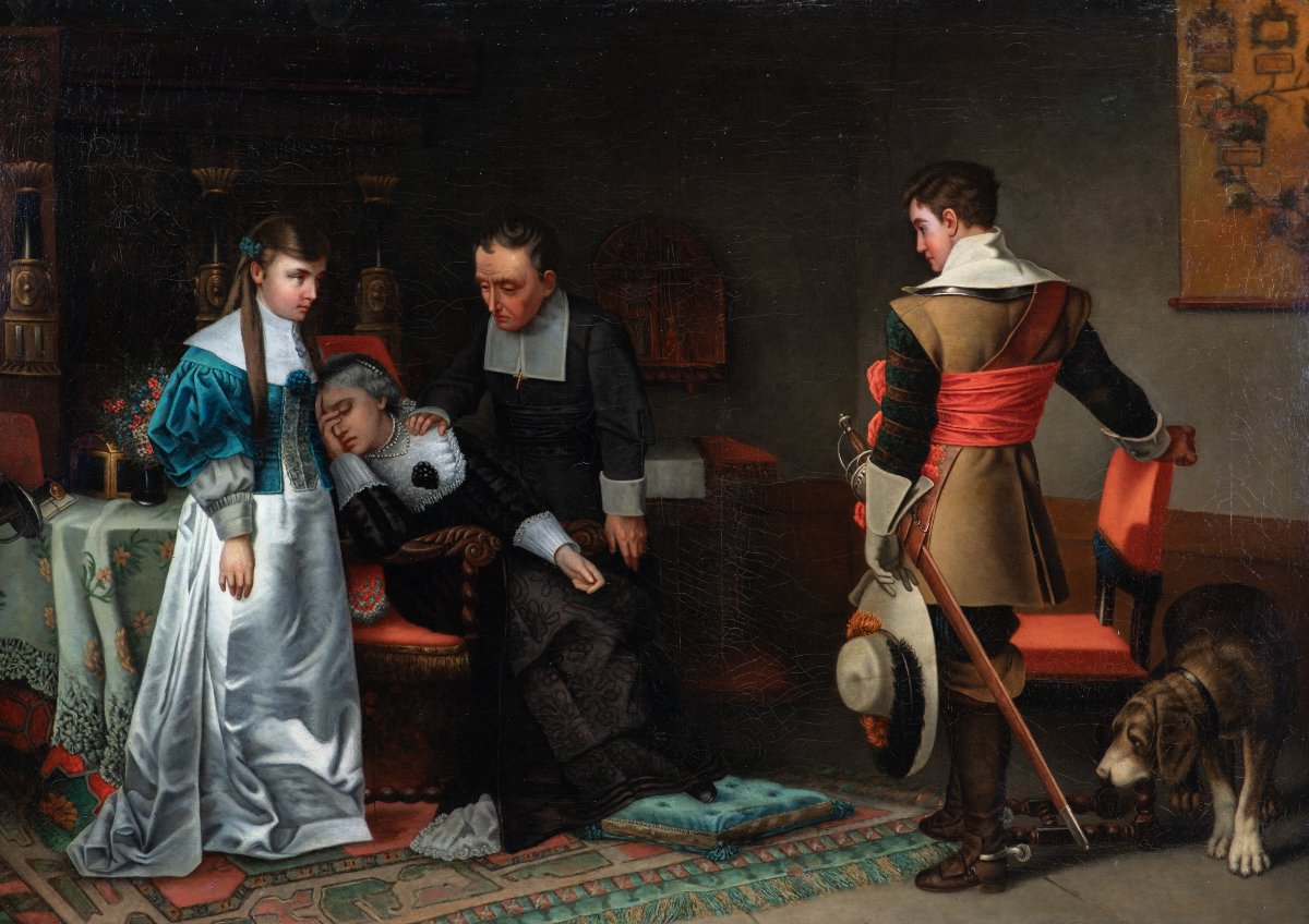 Le fils salue son père Mourant-photo-2