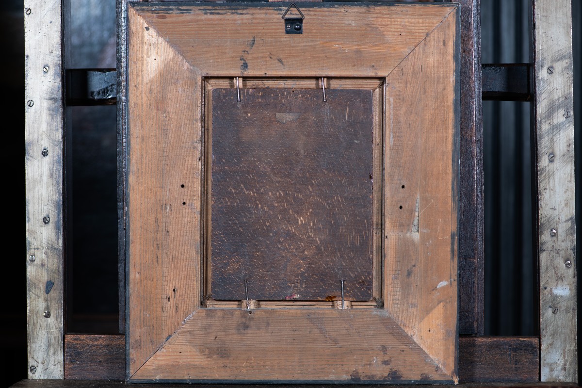 Willem van Mieris (1662-1747)  (suiveur XVIIe–XVIIIe siècle) – L’Aubergiste amoureux-photo-3