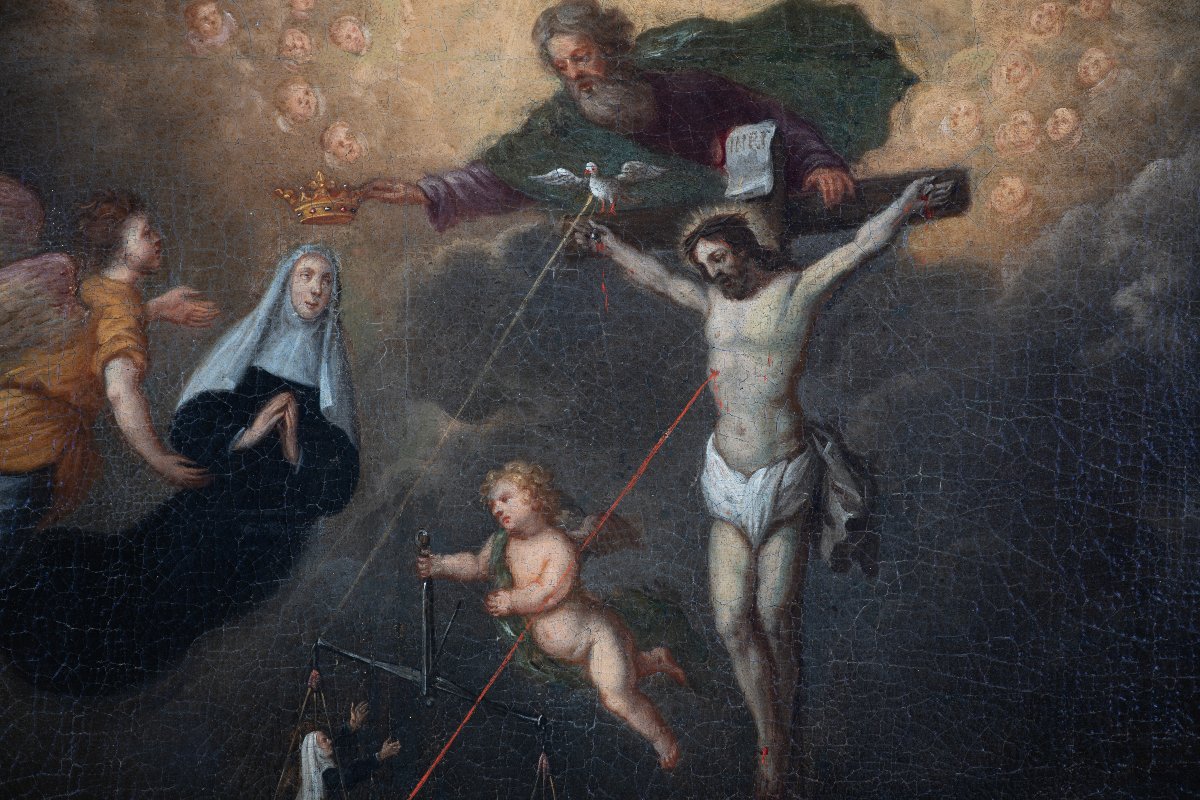 Cornelis De Baellieur I (1607–1671) (cercle de) - Iconographie autour de Sainte Begge-photo-4