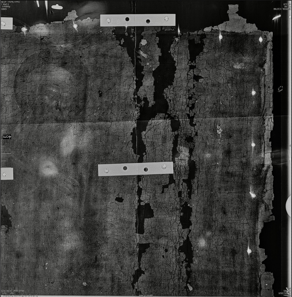 Large 17th Century Icon (tempera) Of The Balkans 'san Onofrio' -photo-1