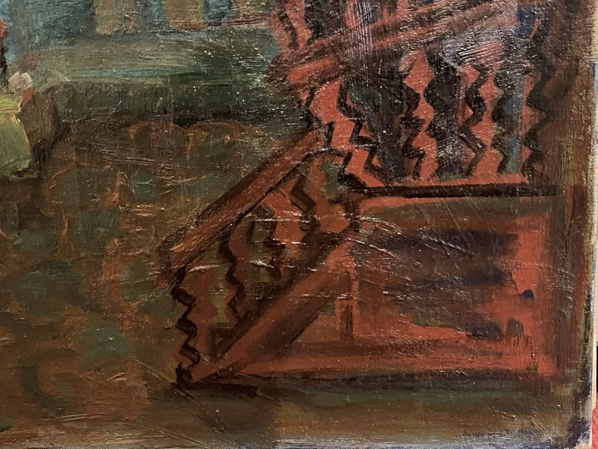 Jakub Zucker 1900 - 1981 ' la synagogue de Jaffa en 1946 ' -photo-4