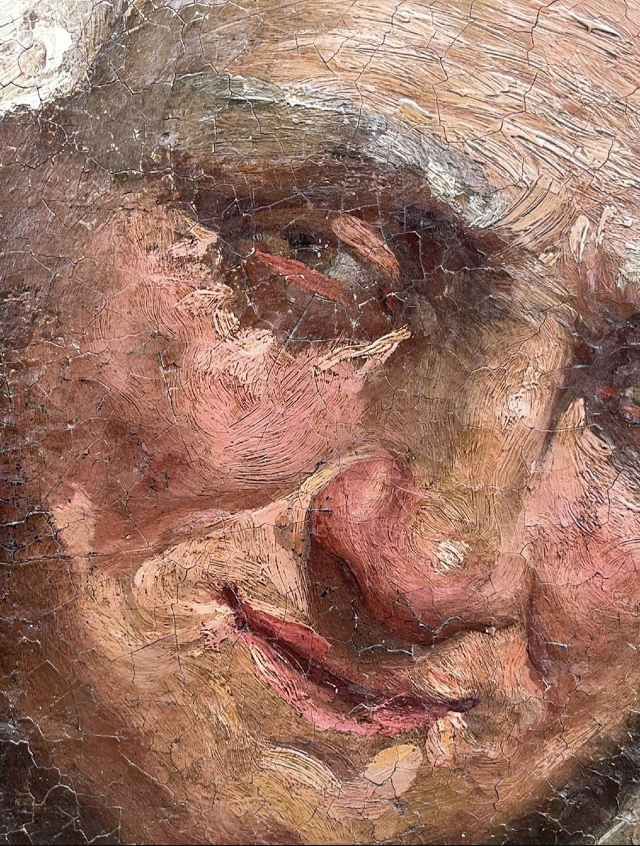 Entourage Of Francisco Goya ´the Ancient Encantadora Of The Mantilla' 1780 - 1800 -photo-2