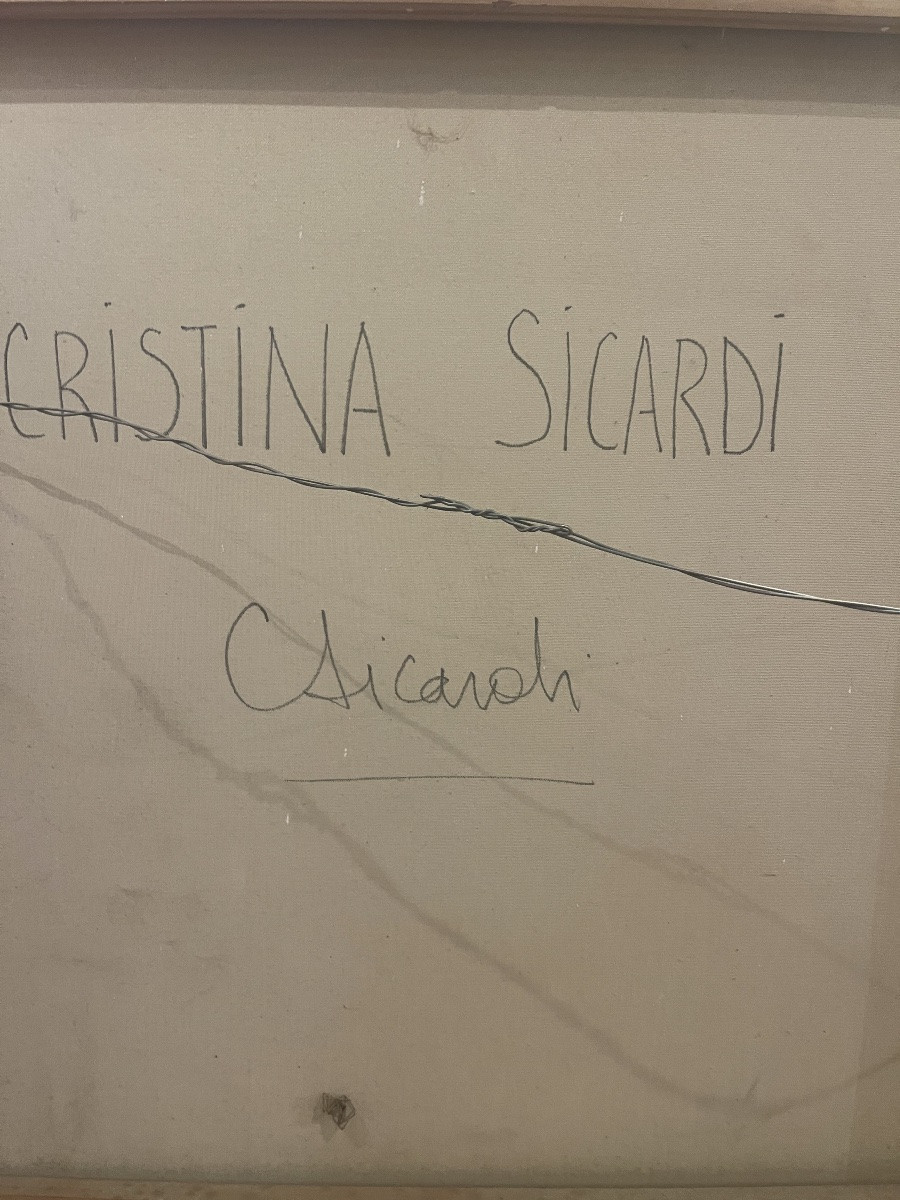 Cristina Sicardi 1939 'kinetic' Argentina 'homage To Malevich' 1984-photo-3