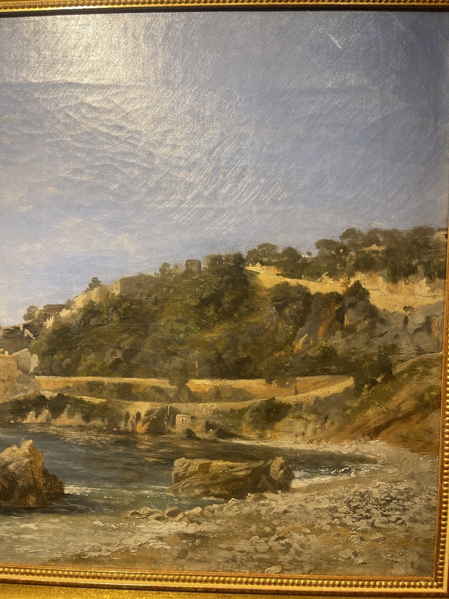 Entourage  de Stanislas Lepine ' Villefranches - Sur  - Mer vers 1880 -photo-2