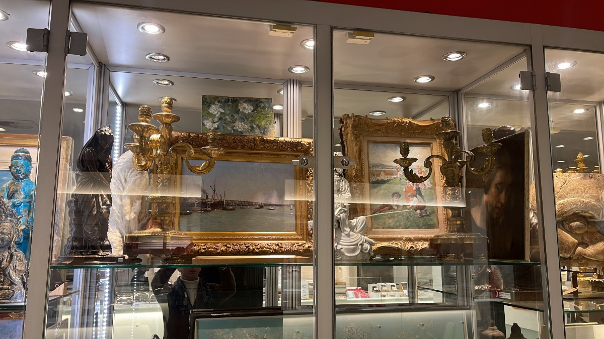 Auguste Joseph TRUPHEME  (1836-1898) les enfants jouants sur la colline , aquarelle -photo-2