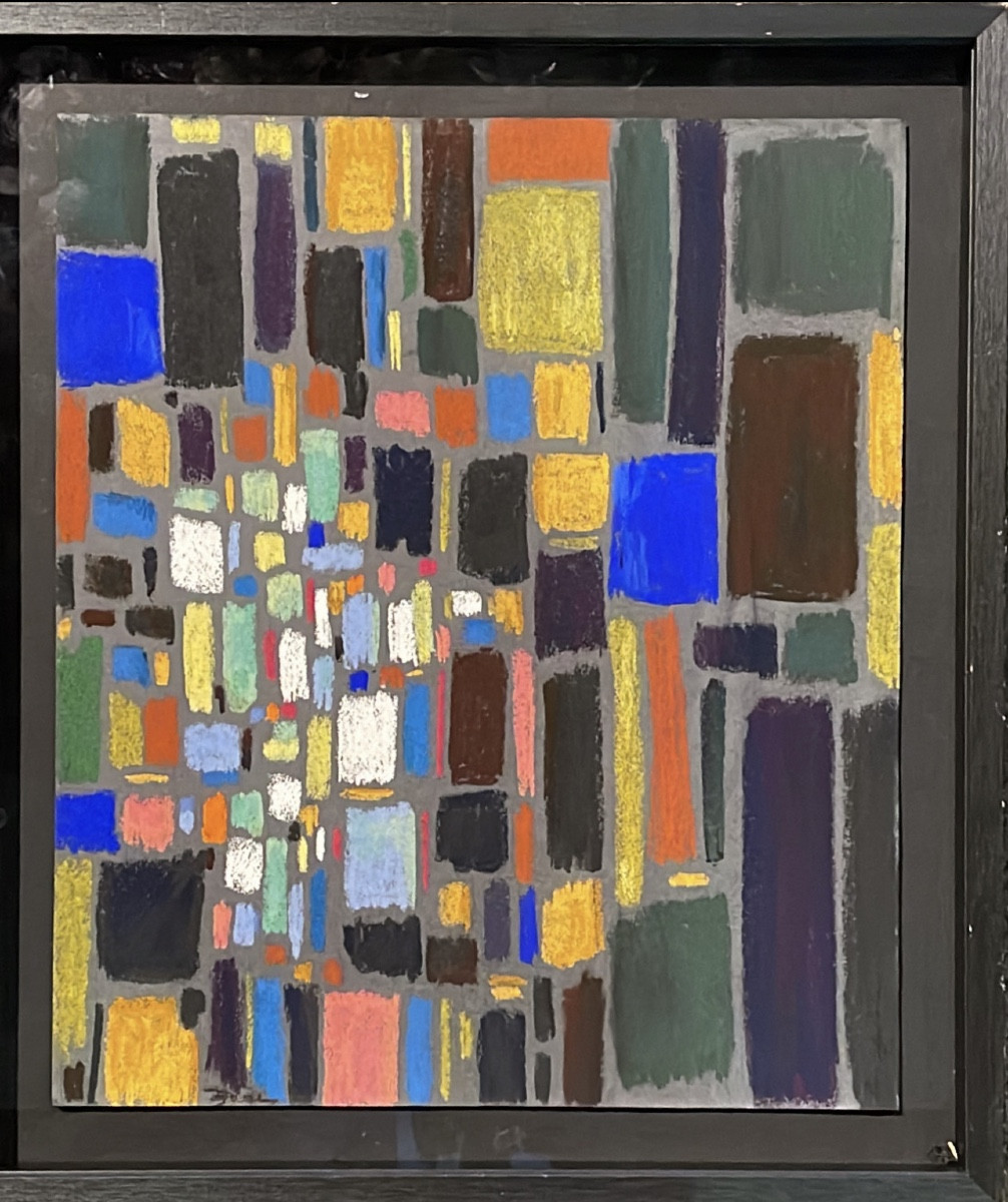 Salon 'réalités Nouvelles' Paris, Exhibition Number 21 (pastel) -photo-2