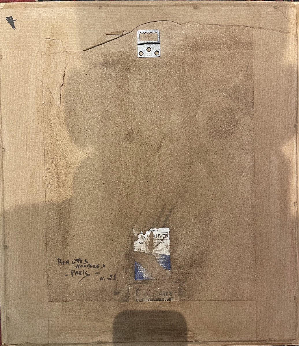 Salon 'réalités Nouvelles' Paris, Exhibition Number 21 (pastel) -photo-4