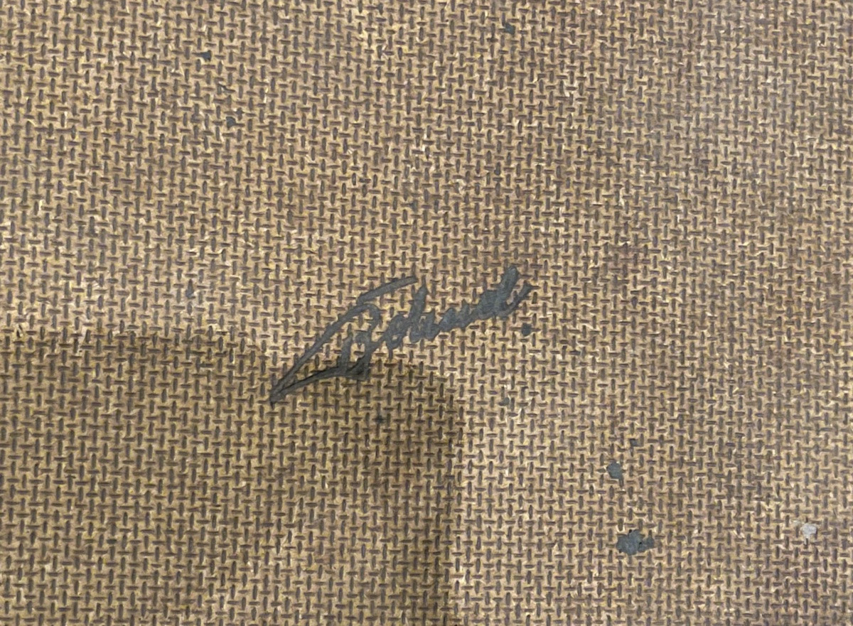 Werner Schreib (1925-1969), Created In Göttingen Around 1960, Collage - Mixed Media -photo-2