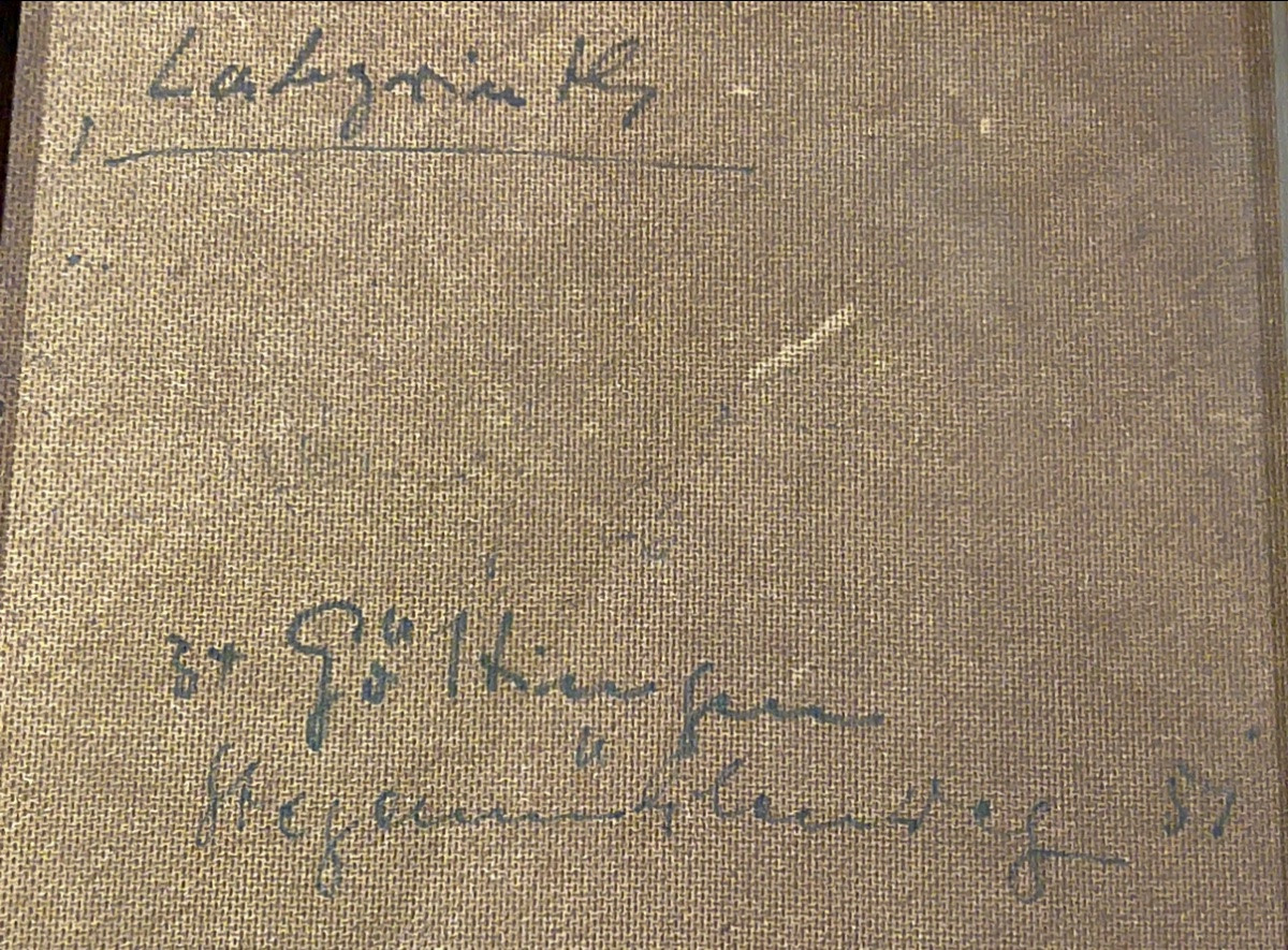 Werner Schreib (1925-1969), Created In Göttingen Around 1960, Collage - Mixed Media -photo-3