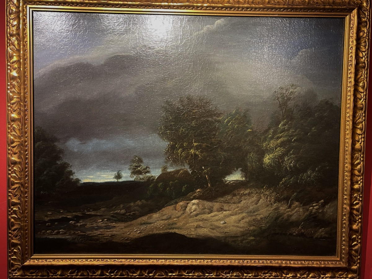 Entourage de Jacob Van Ruysdael vers 1670 - 1690 ' les environs de Soesterduinen ' Utrecht 