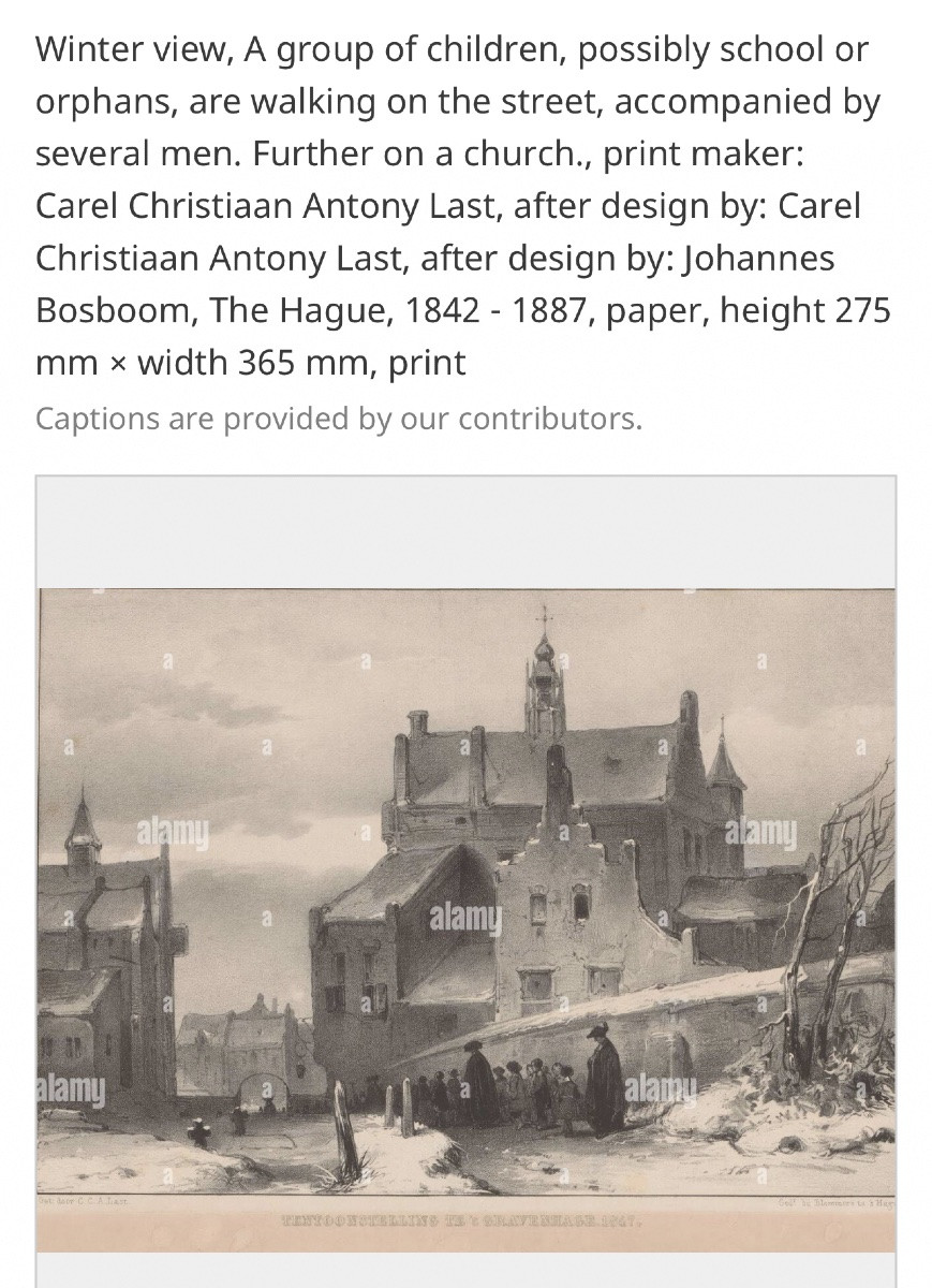 Johannes Bosboom 1817 - 1891 ´ Tentoonstelling Te Gravenhage 1867 ' huile sur panneau chêne -photo-2