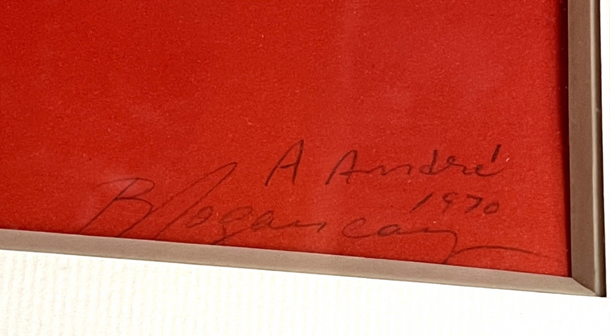 Burhan Doğançay (1929-2013) serie ' Wall Urban ' 1970 lithographie 22/120 -photo-3