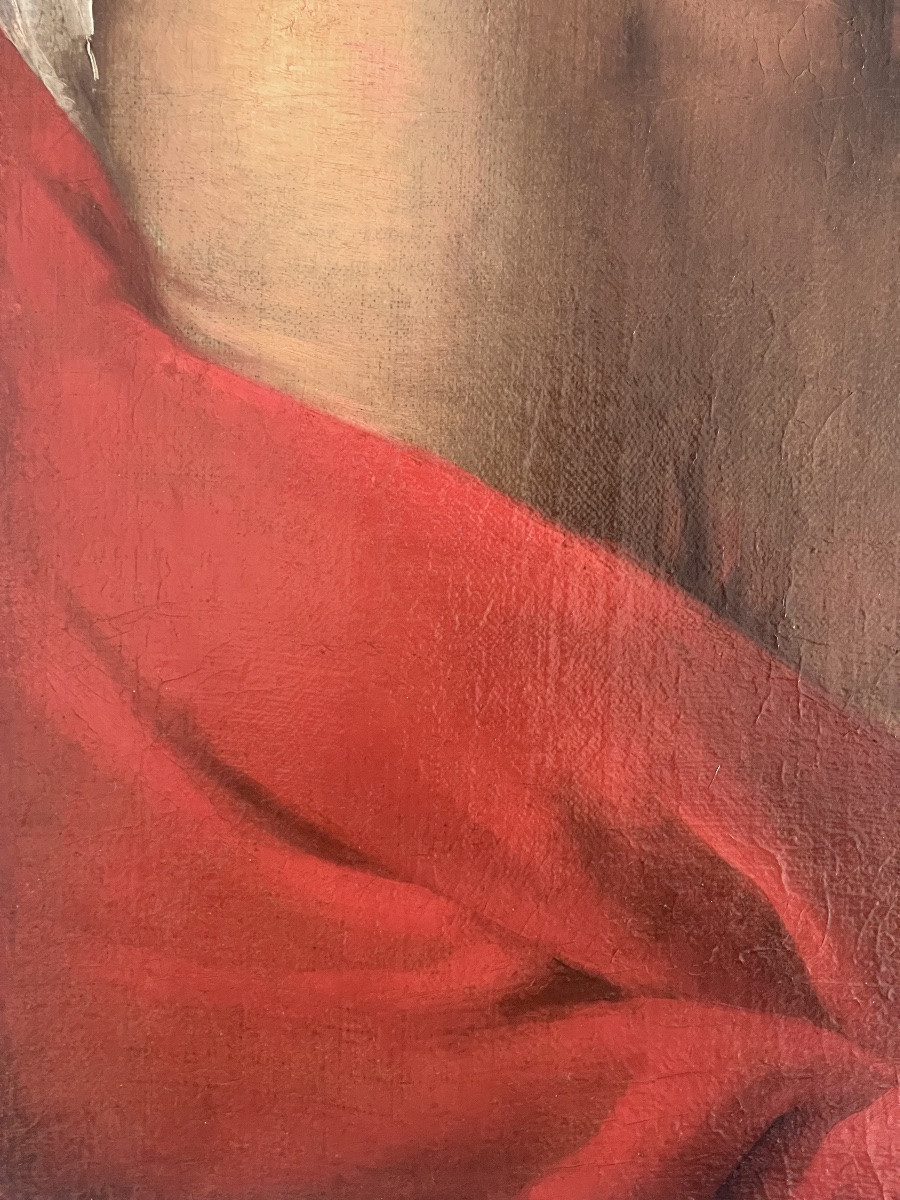 Workshop Of Antoon Van Dyck Circa 1615-1619 'saint Jerome Reading, Getting Out Of Bed' -photo-1