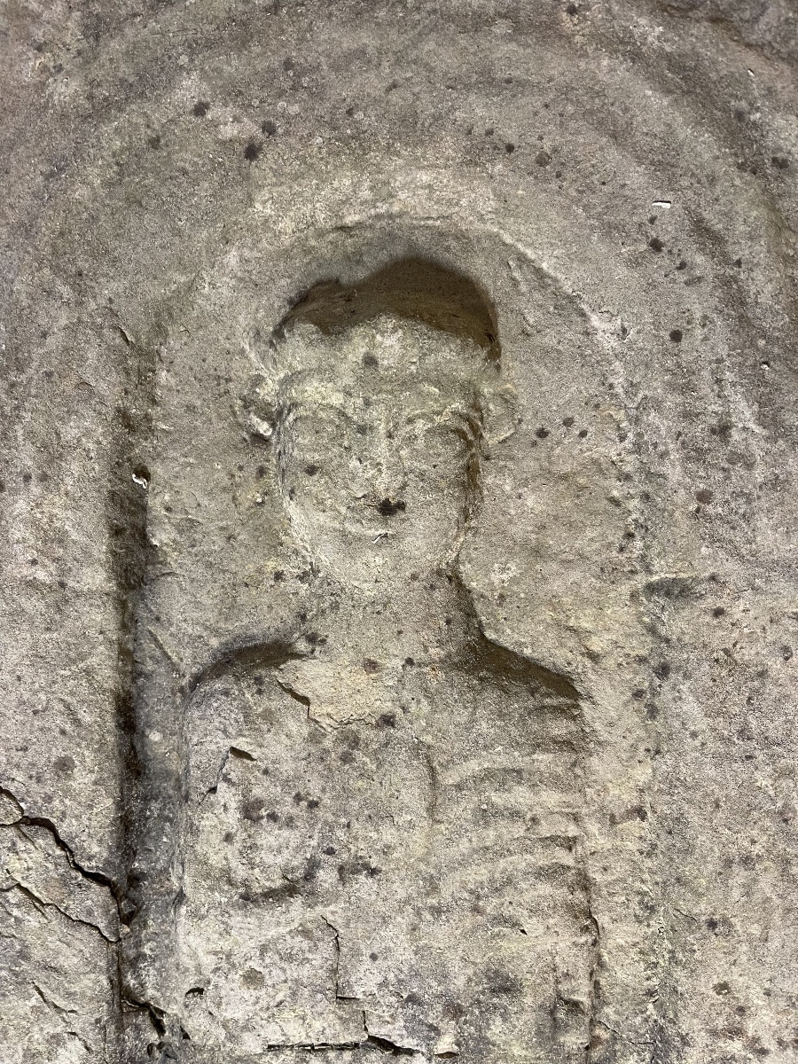 Large Punic Funerary Stele Dating From Between 100 Bc And 300 Ad -photo-2