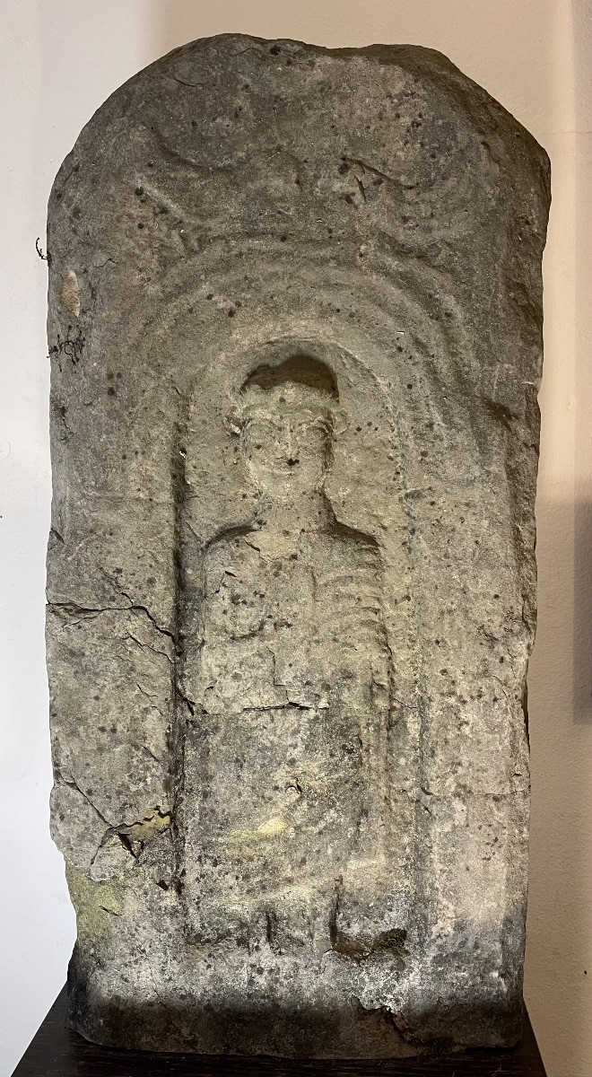 Large Punic Funerary Stele Dating From Between 100 Bc And 300 Ad -photo-3