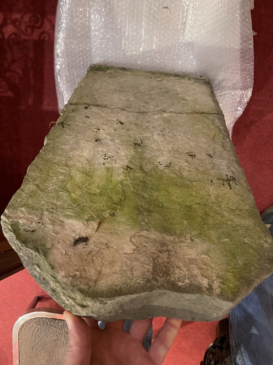 Grande stèle funéraire punique entre 100 avant -  JC et 300 Après - JC -photo-1