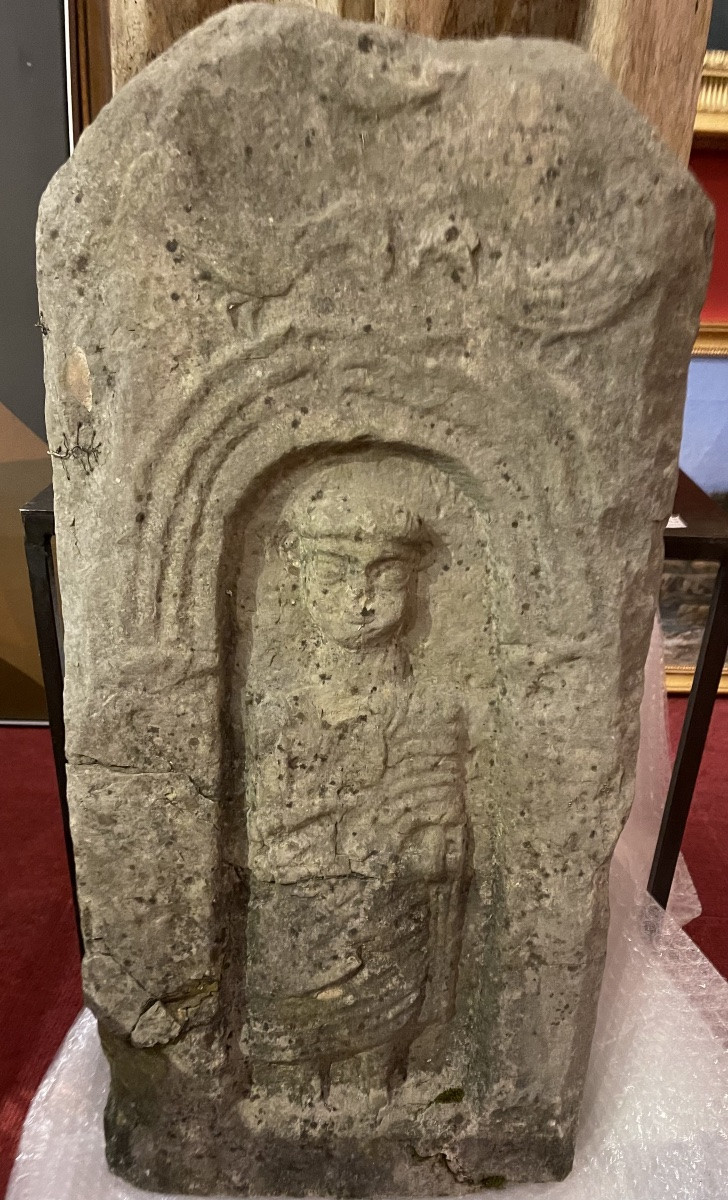 Grande stèle funéraire punique entre 100 avant -  JC et 300 Après - JC -photo-3